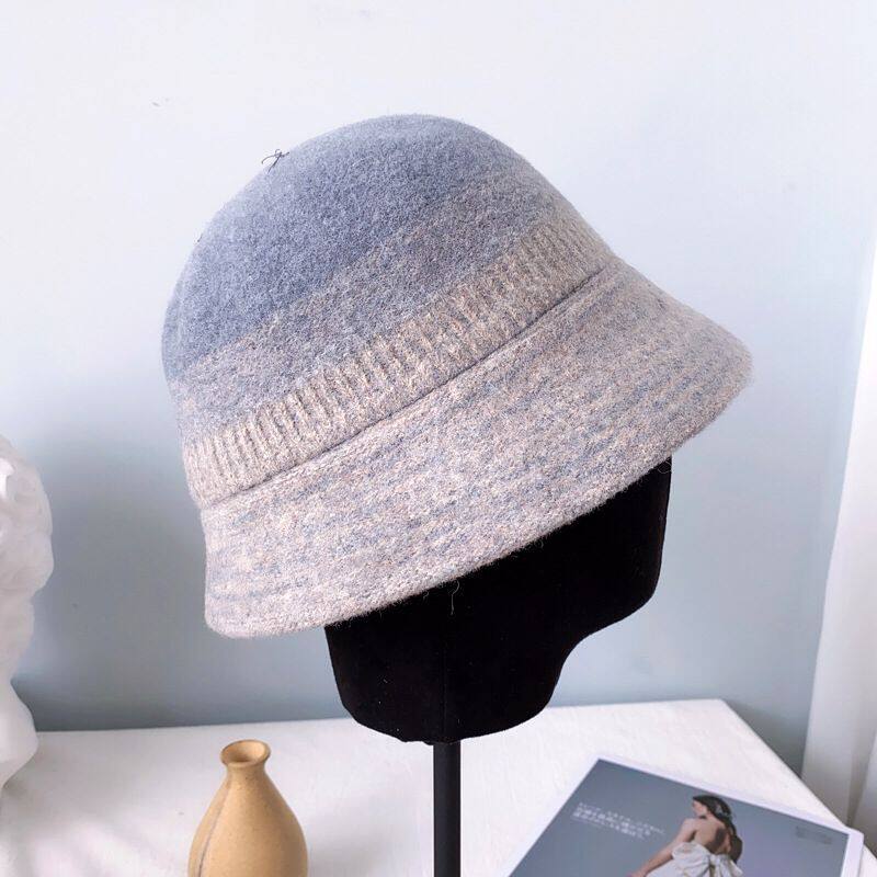 渔夫帽渐变复古文艺日系