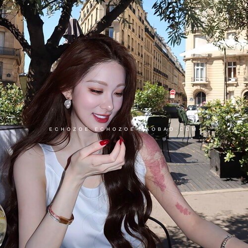 ECHOZOE绝美高ban本花三三凯旋门异形珍珠耳坠法式celin耳环