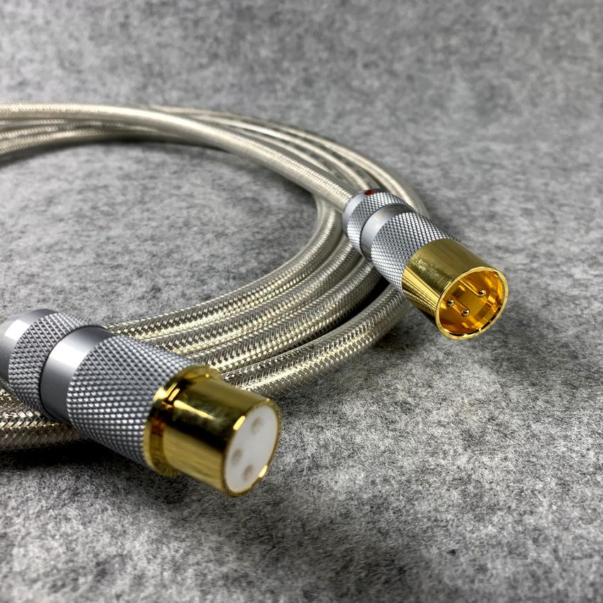 SOMMER蘇默Blue Water藍(lán)水hifi發(fā)燒音頻線絲絨卡農(nóng)XLR平衡話筒線