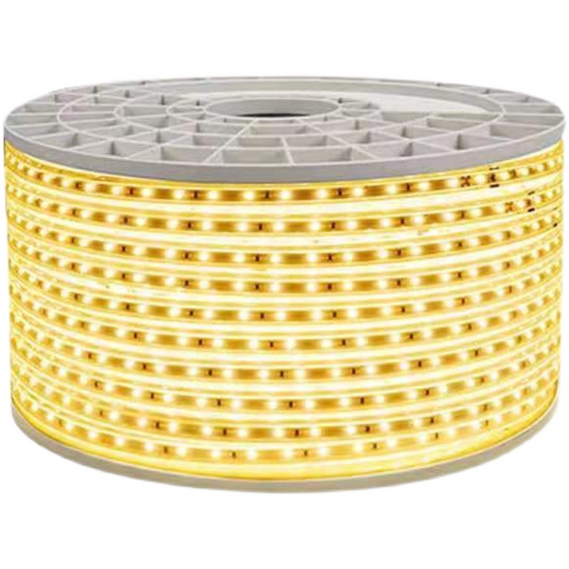 220V5050硅胶PVC防水三色软灯带