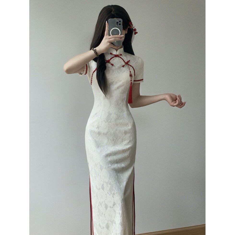 新中式旗袍2026新款国风性感订婚日常气质高端改良年轻款少女夏季