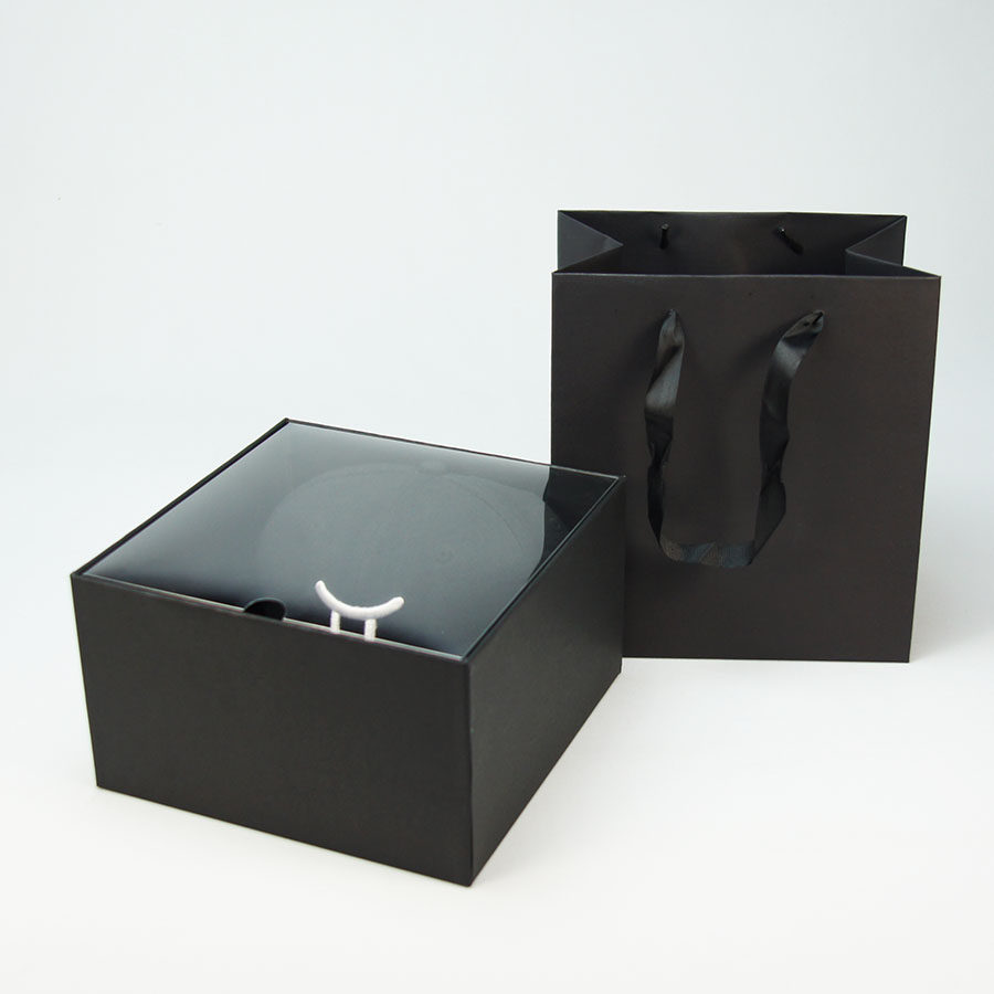 새로운 투명 창 포장 선물 상자 투명 모자 선물 상자 하늘과 땅 덮개가 있는 보편적인 선물 상자 사용자 정의 가능한 로고