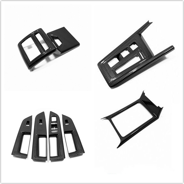 适用于高尔夫8中控排挡框贴八代半rline水杯架框装饰档位面板改装