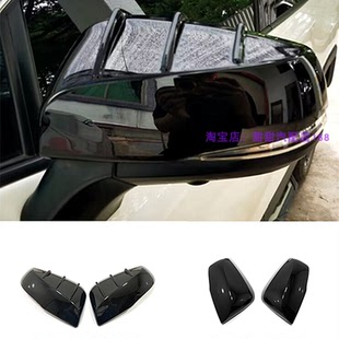 埃尔法Alphard30系后视镜盖贴Vellfire倒车镜装饰壳改装配件贴片