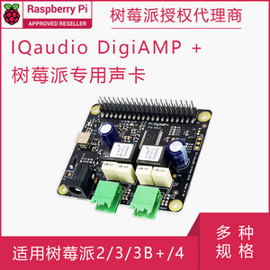 树莓派声卡 DAC+/DAC Pro/DigiAMP+/Codec Zero高保HI-FI