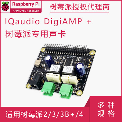 树莓派声卡  DAC+/DAC Pro/DigiAMP+/Codec Zero 高保HI-FI