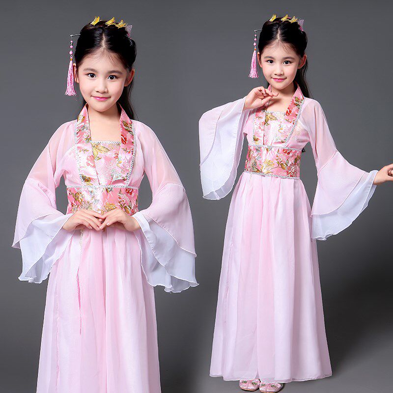 Guzheng ancient costume Little seven fairy Princess Dress ancient costume Costume Ancient Tang costume children Little Girl ancient costumein the Women's clothing/Boutique , Costume/National costume/Stage costumes , National costume/Costumes  category - from Buy2taobao.com to provide professional Taobao agent buy service