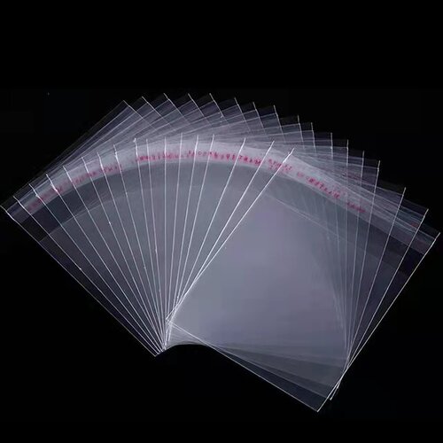 促销现货6乘18透明袋包装OPP自粘袋塑料袋自封袋100个7丝不干胶袋
