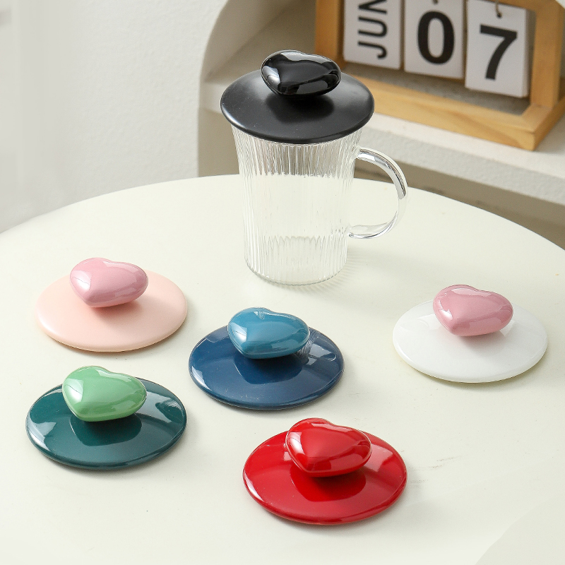 万能通用玻璃茶杯盖子单卖防尘盖