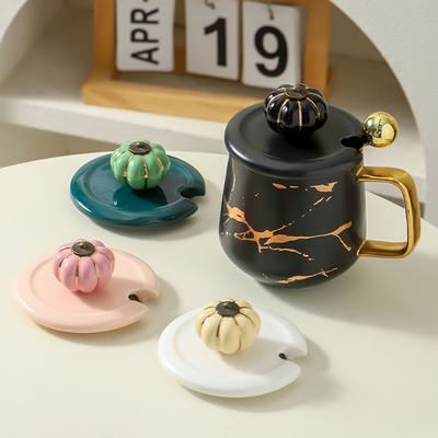 万能水杯盖子带缺口通用陶瓷杯盖