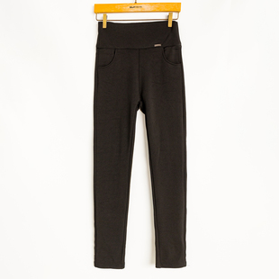 贴身保暖 打底裤 修身 显瘦 秋冬外贸韩版 高腰加绒长裤 新款