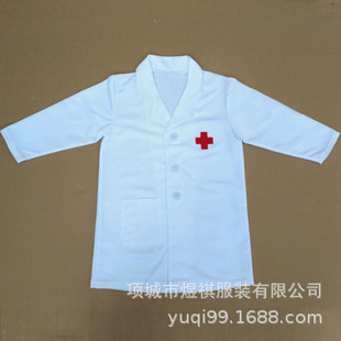 儿童医生服护士服幼儿园过家家角色扮演演出服装科学家实验服牙医