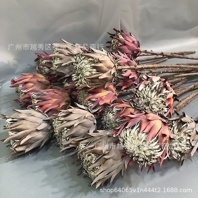 美式田园做旧客厅室内餐桌装饰仿干花/花瓣/干花包/
