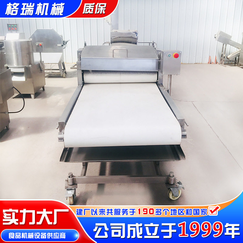 多功能肉类压片机自动感应嫩肉机 猪肉牛肉碾压延伸机
