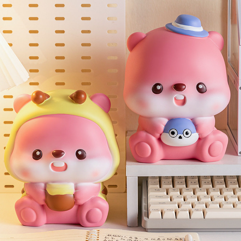 新款可爱少女大容量储蓄罐LOOPY露比存钱罐搪胶实用女生儿童礼物,家居饰品,桌面摆件,淘宝优惠券,粉丝福利购,淘宝优惠卷