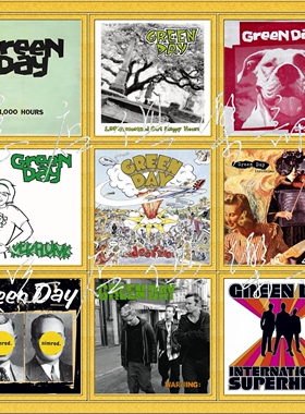 Green Day绿日乐队【总店欧美音乐】Hires+DSD128音源 22专+13EP