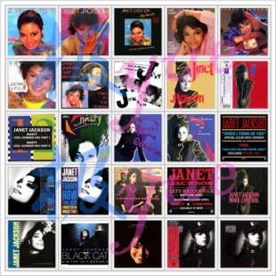 Janet Jackson珍妮杰克逊音源合集【总店欧美】包括多版本Single