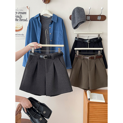 高级感简约阔腿裤洋气质显瘦氛围