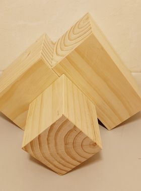 松木方块增高垫板家具实木垫高块床脚桌腿沙发脚垫块硬木木块定制