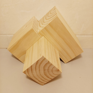 松木方块增高垫板家具实木垫高块床脚桌腿沙发脚垫块硬木木块定制