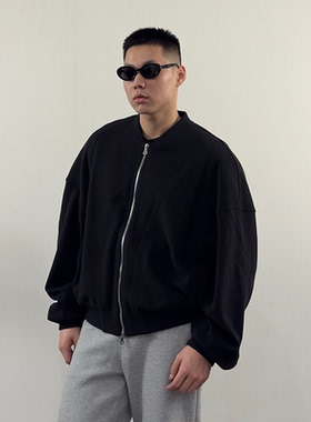 Roast Lucky 秋季新款休闲立领棒球服 拉链飞行夹克外套男百搭