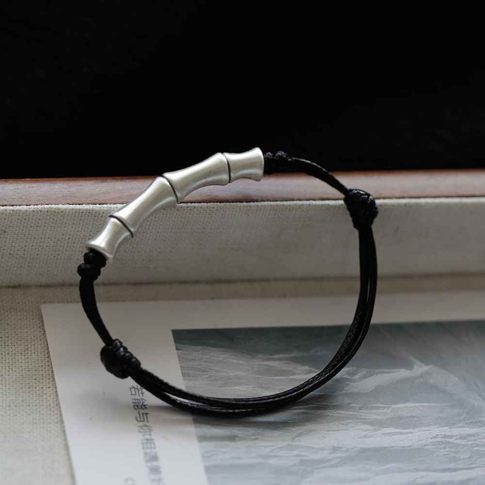 上岸•节节高 足银999竹节手链 小众高级感男女情侣幸运手绳礼物,饰品/流行首饰/时尚饰品新,手链,淘宝优惠券,粉丝福利购,淘宝优惠卷