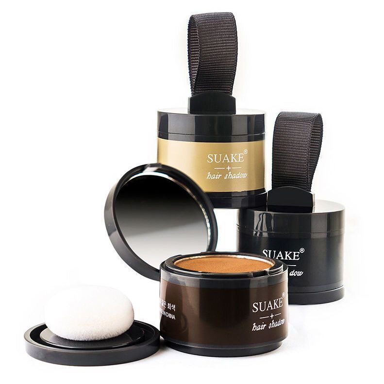 苏安可发际线阴影粉稀疏边缘修饰填充黑棕色男女学生发际装饰彩妆