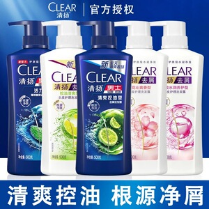 清扬去屑洗发露冰爽薄荷净透