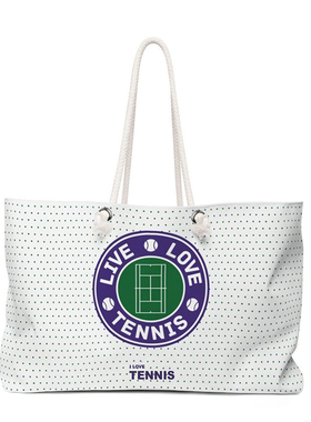 网球风格手提袋单肩休闲款男女网球帆布包网球包定制款可装球拍