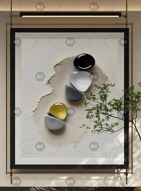 中山工厂直销含灯画酒店大堂画灯售楼部处金属杆氛围画灯餐饮前台