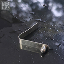 飞飞钓具钓椅升降腿配件不锈钢实心珠类V型弹簧片定位豆卡扣调节