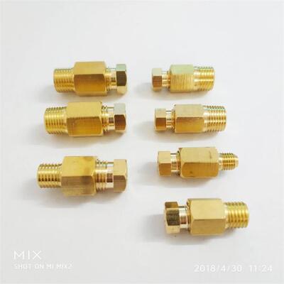 润滑直通接头油路直通DALOMA厂家