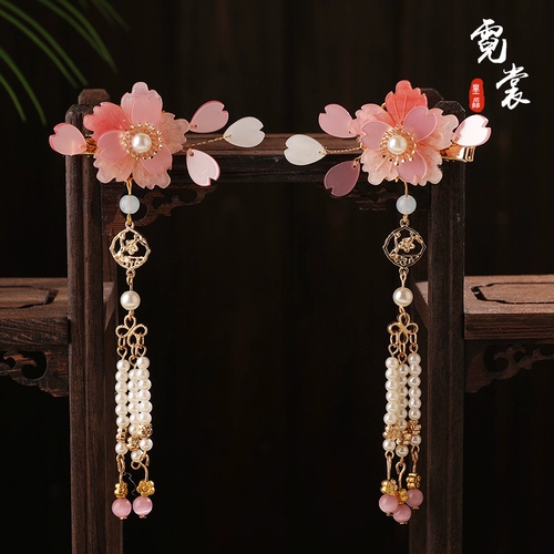 皇磊 Детское ханьфу, аксессуар для волос с кисточками