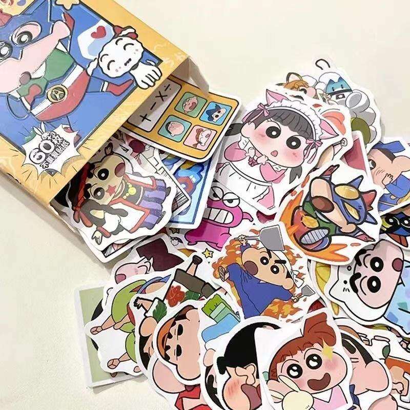 蜡笔小新贴纸手机壳手帐盒装装饰