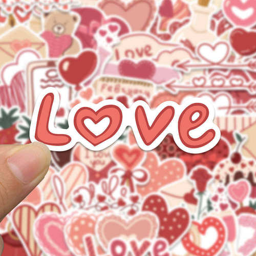 爱情笔记本电脑贴纸LOVE贴纸DIy