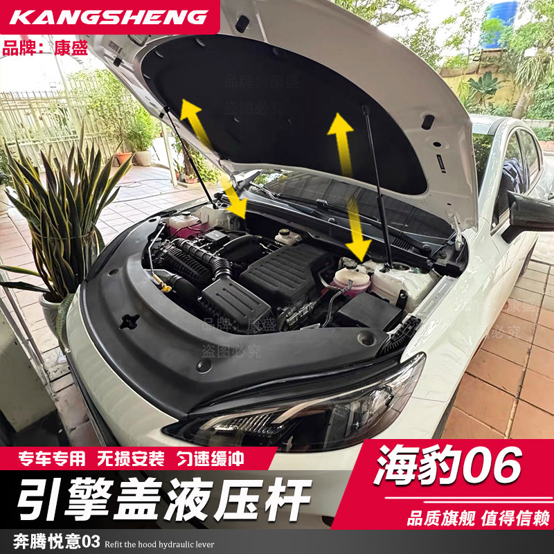 海豹06/05改装机盖液压杆
