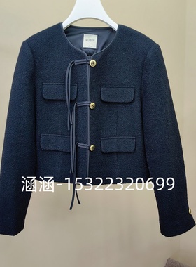 如缤RUBIN2025春正品时尚小香风外套6A11W61753-999