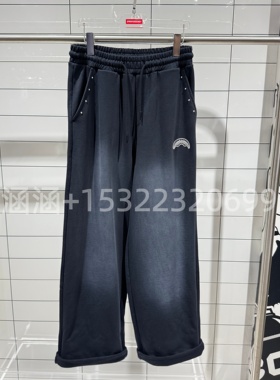 SprayGround鲨鱼嘴专柜正品26男女时尚休闲针织长裤W1212131-598