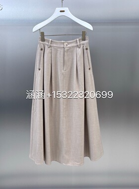 Jessyline2024秋季新款专柜正品短裙半身裙432212158-499