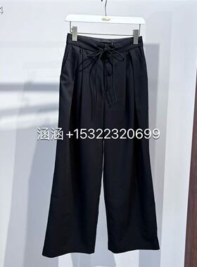 j↗03女装J03春装专柜新款黑色百搭直筒西裤长裤J410110040-869