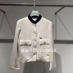 白色外套2J1F447 2599 专柜正品 47折D家2025春款
