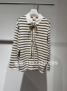 47折D家2025春款专柜正品浅黄色T恤2J1B518-1599