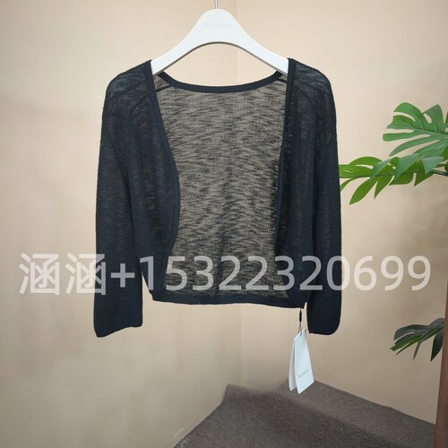 35折RB家2025夏正品中袖针织外搭上衣6A22M61991-399