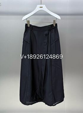 j↗03女装-J03春装24夏款专柜黑色半身裙J420112222-899