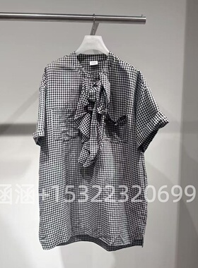 43折D家2025夏款专柜正品黑色连衣裙2J2O468-1899