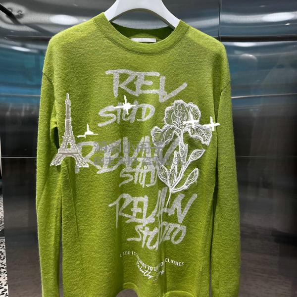 RUIFAN-2024冬专柜深灰针织拼接