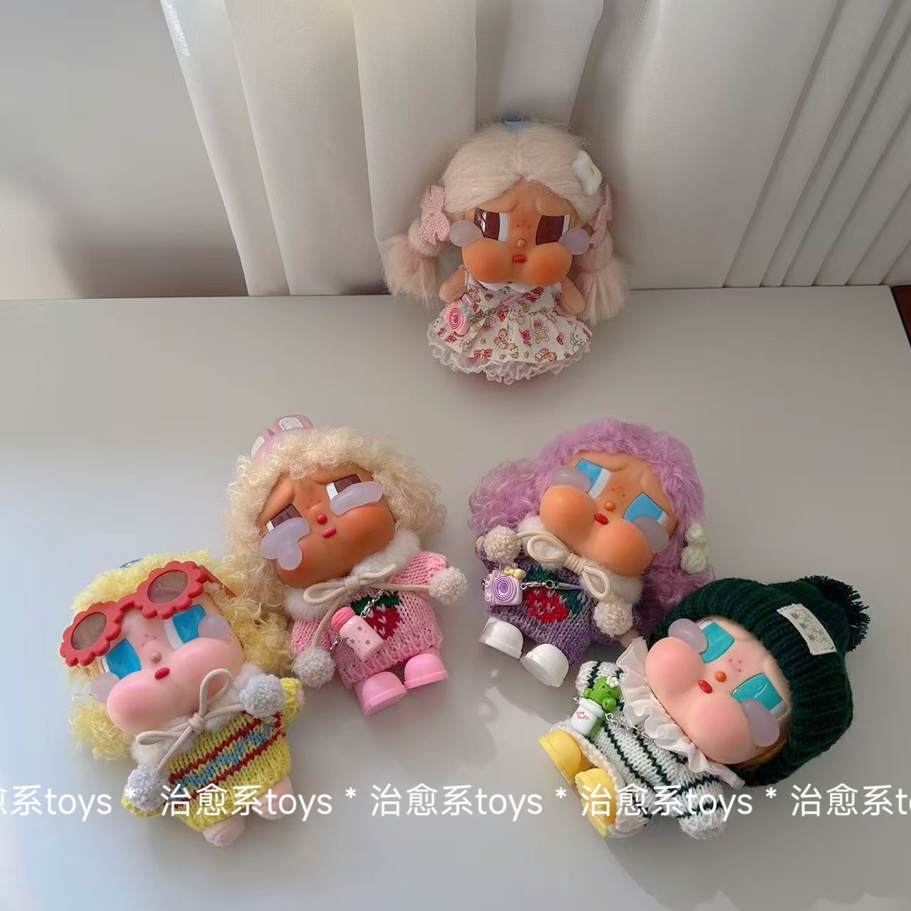 crybaby哭娃Vacation娃衣新品衣服搪胶公仔娃衣秋冬日毛衣鞋裙