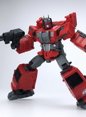 变形玩具 FansHobby FH MB-14A 破焰者 红色水龙头 FLAME BREAKER