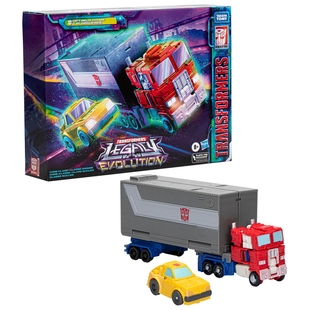 变形金刚 孩之宝 传世 核心级 G1 擎天柱 带车厢 大黄蜂 套装