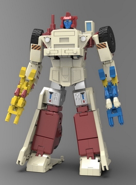 变形玩具 X-Transbots MX-46L X社 垃圾虫 翻斗车 带双目标战士